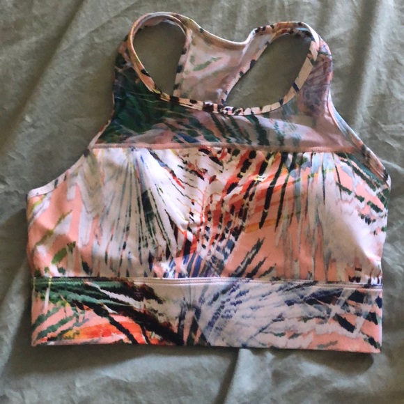 Fabletics Tropical Print Sports Bra - Picture 1 of 2
